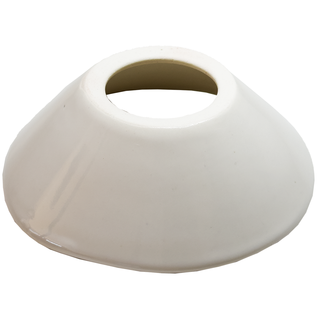 Ceramic Cone | Snowy White